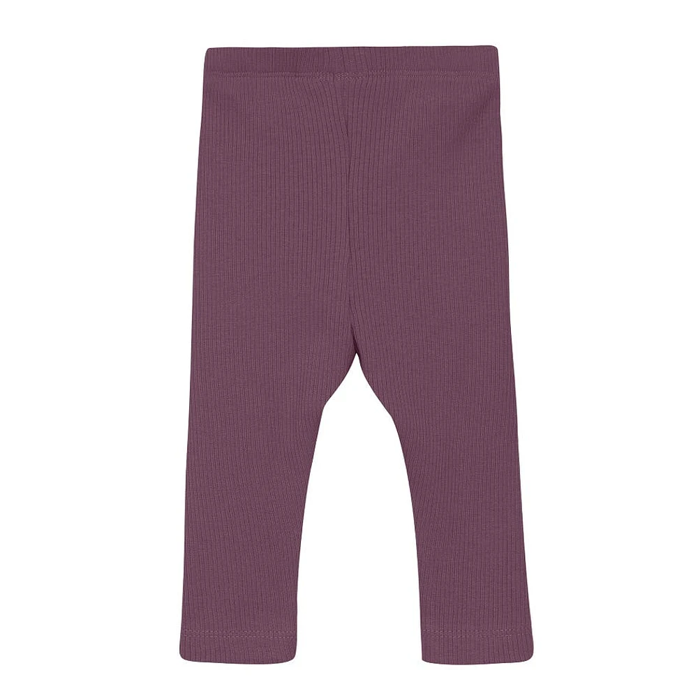 Pink Rib Legging 1-24M