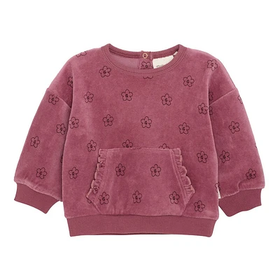 Aop Velour Sweatshirt 3-24M