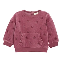 Aop Velour Sweatshirt 3-24M