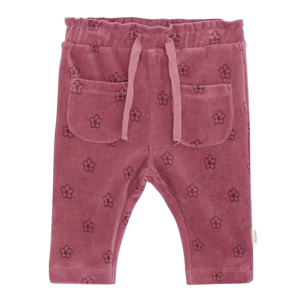 Velour Aop Pants 3-24M