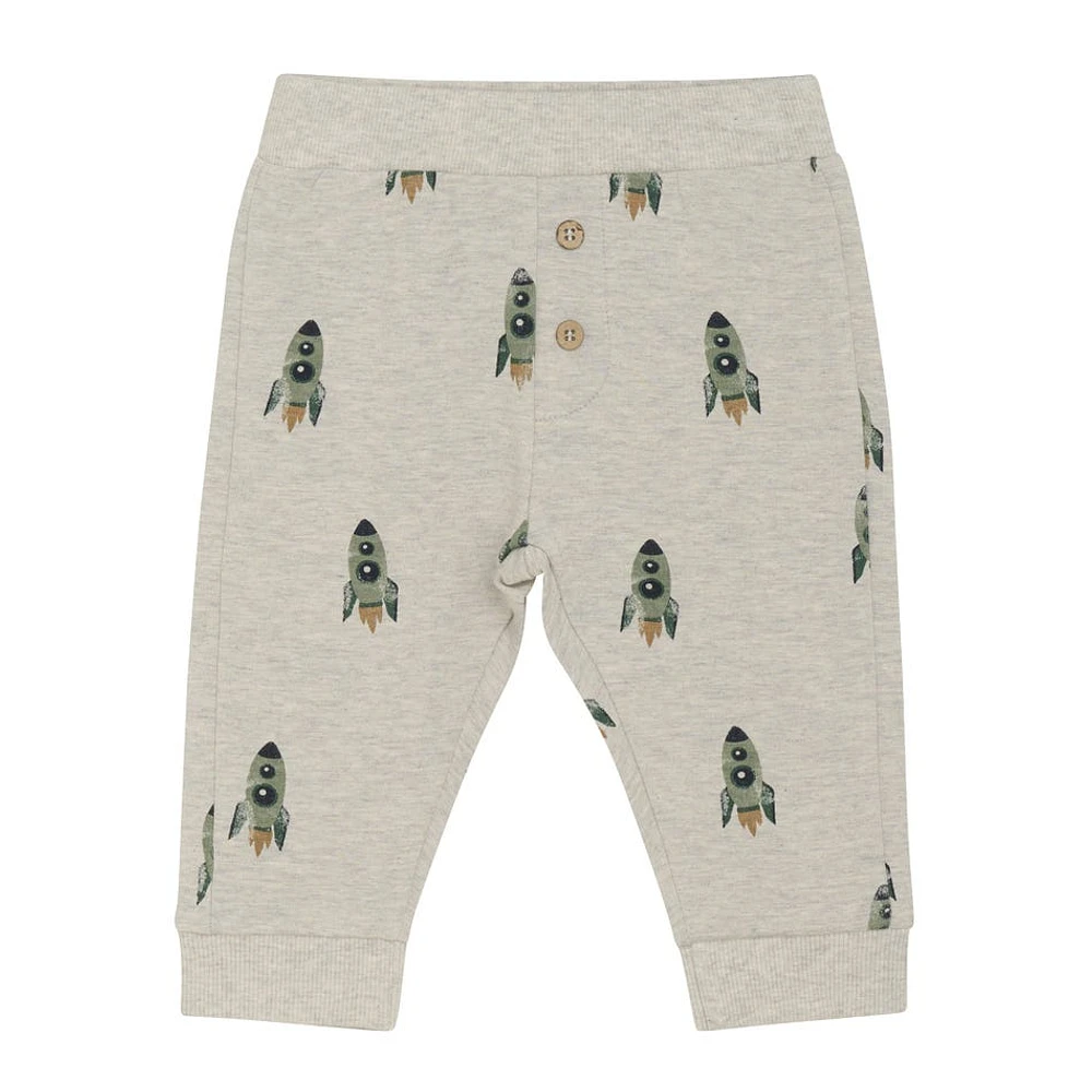 Rocketships Sweat Pants 1-24M