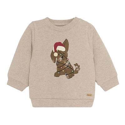 Festive Dog Sweatshirt 6-24M