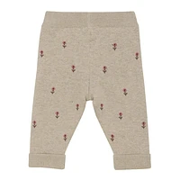 Floral Knit Pants 3-24M