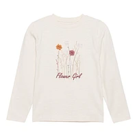 Flower Girl T-Shirt 3-8y