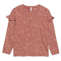 Flower AOP T-shirt 4-12