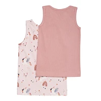 Unicorn 2-pack Tank Top 4-12y