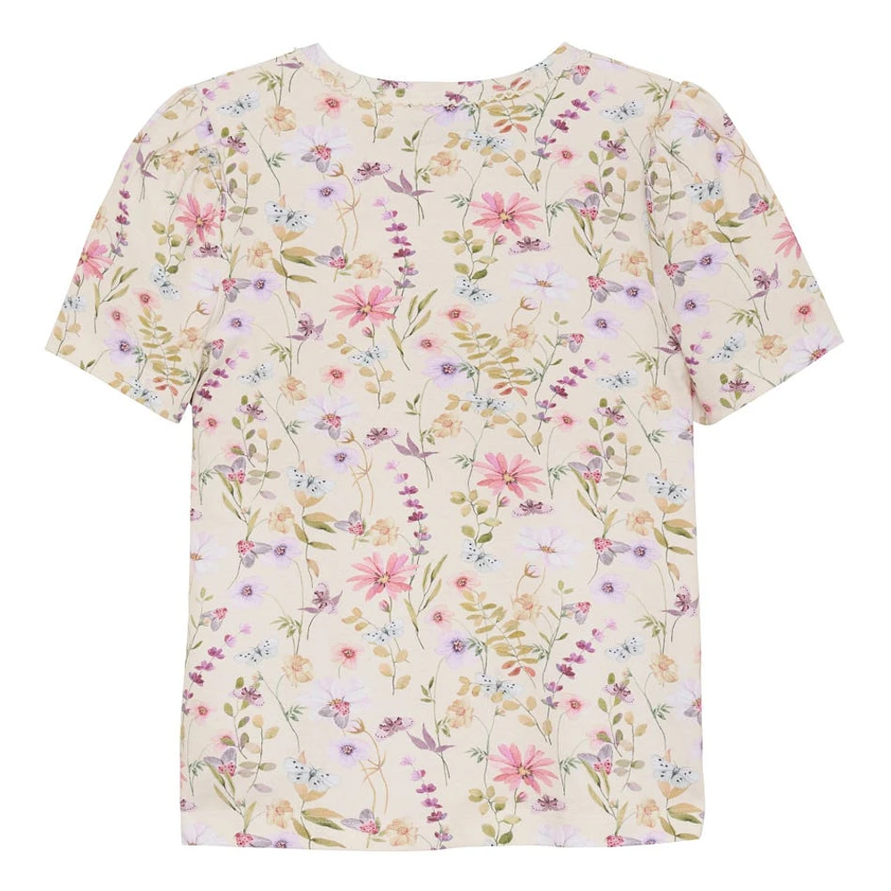 T-Shirt Floral 3-8ans