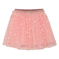 Tulle AOP Skirt 2-7y