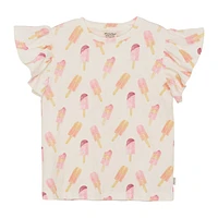 Popsicle Print T-shirt 2-12y