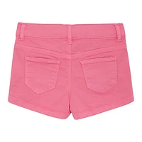 Solid Twill Shorts 2-12y