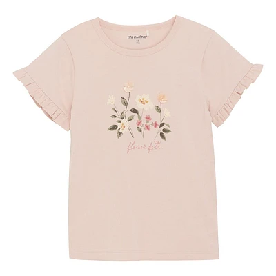 T-shirt Fleur 3-8ans