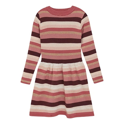 Robe Rayée Tricot 3-8ans