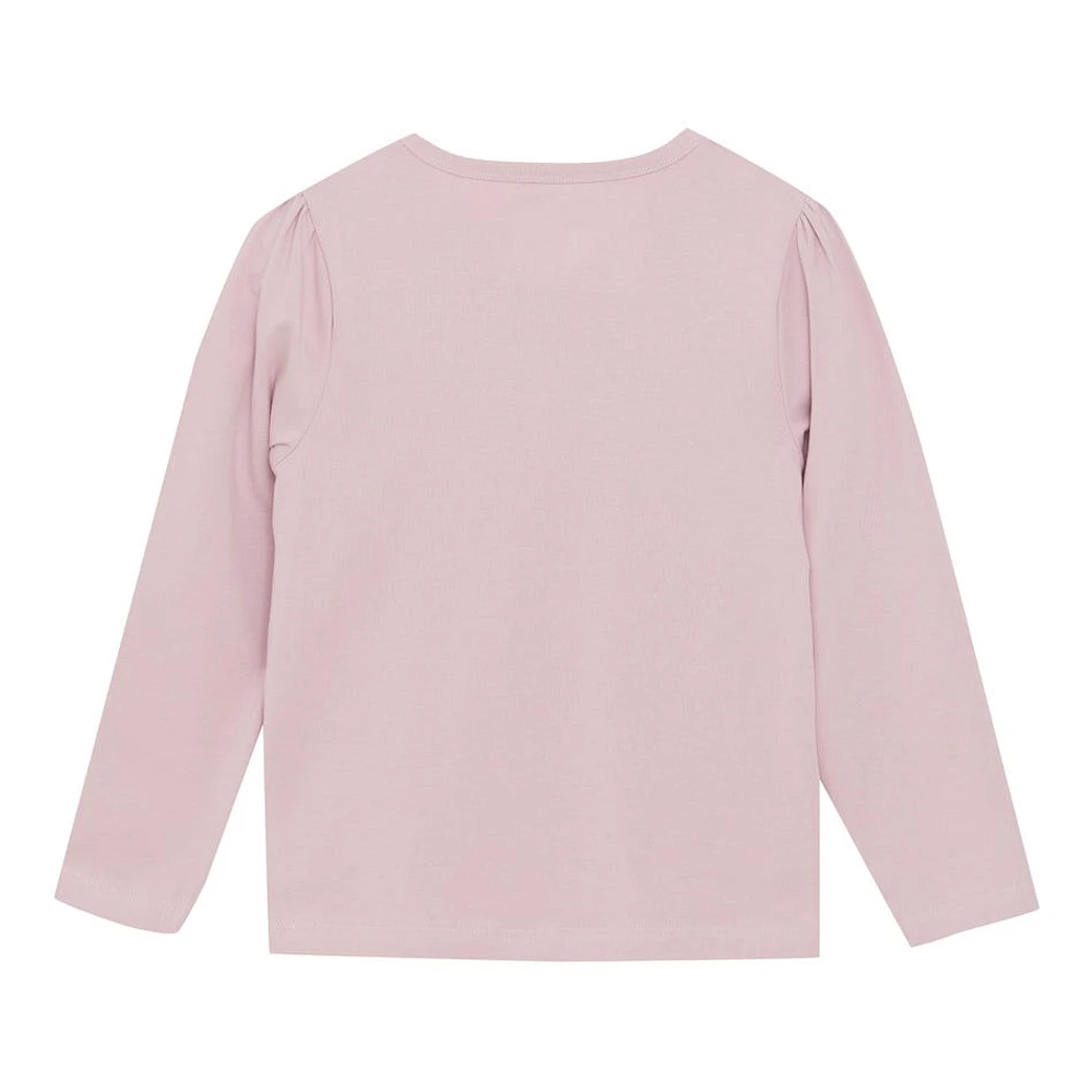 T-Shirt Manches Longues Fleurs 2-12ans