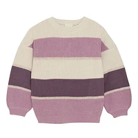 Striped Knit Pull 4-10