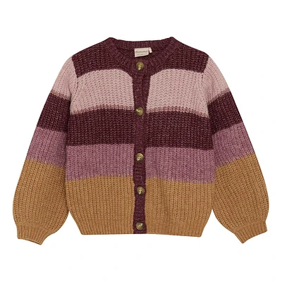 Striped Cardigan 2-10Y