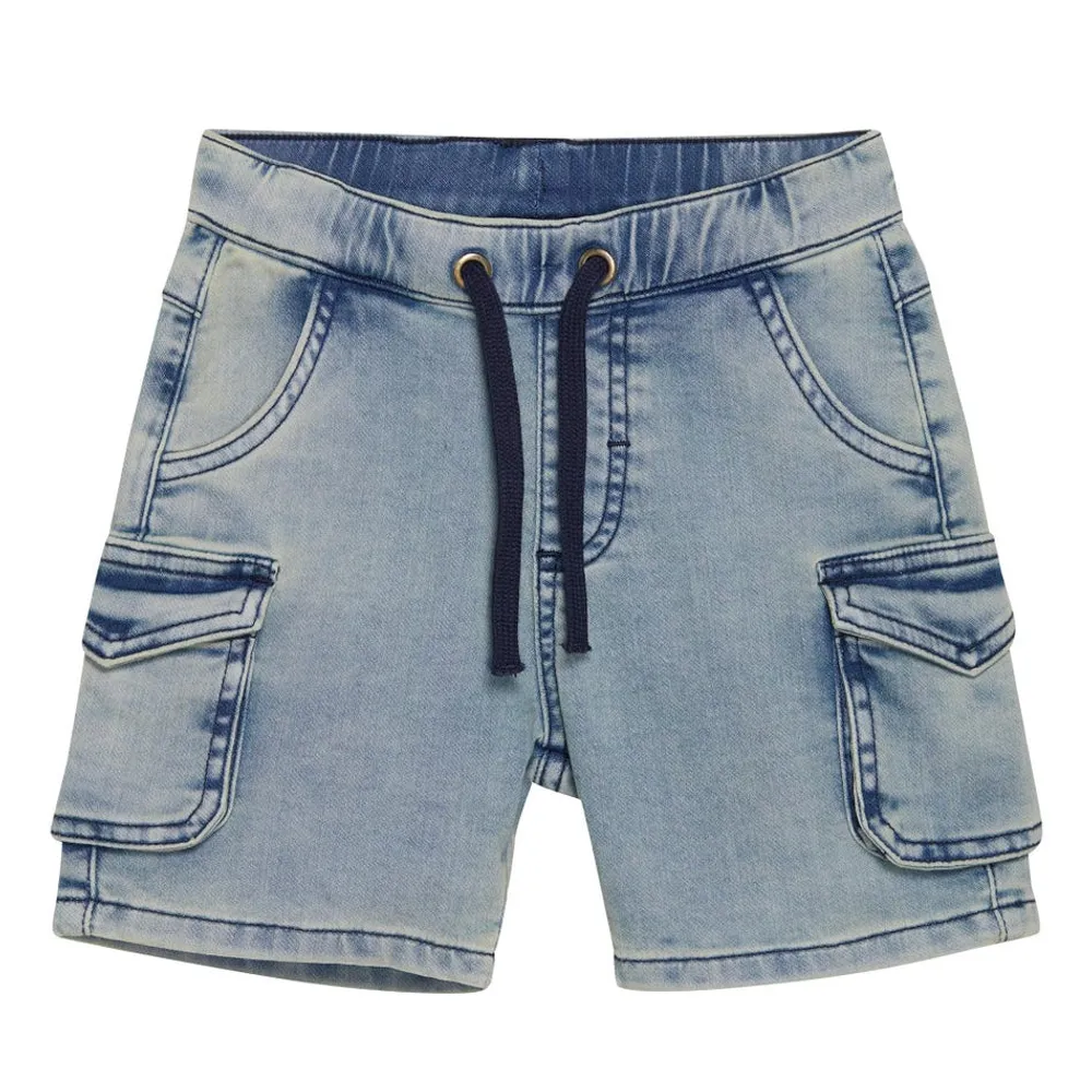 Beach Denim Sweatshorts 3-8y