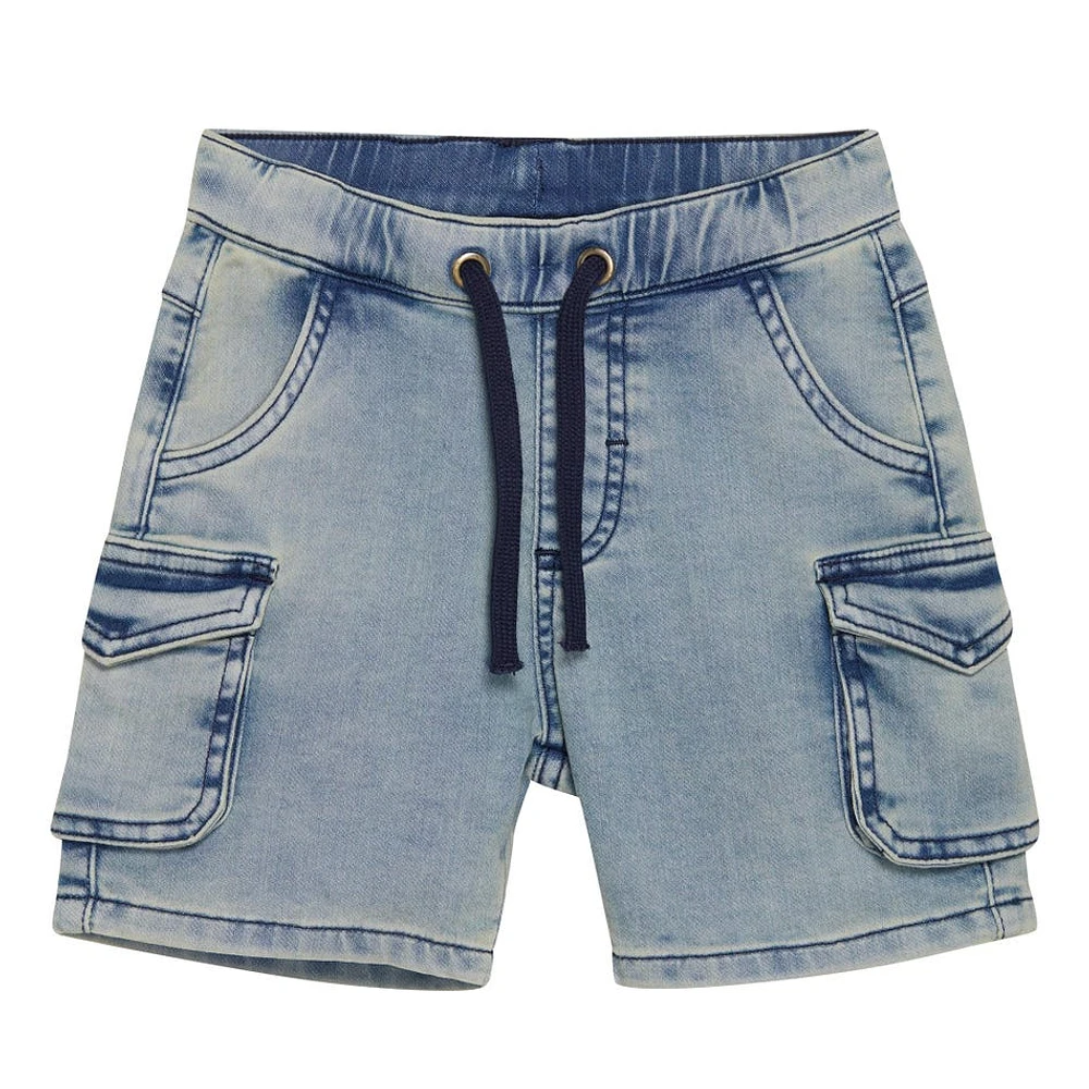 Short Ouaté Denim Plage 3-8ans