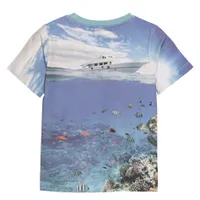 Beach Shark T-Shirt 3-8y