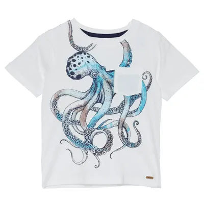 Beach Octopus T-Shirt 3-8y