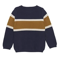 Pull Tricot Color Block 3-8ans