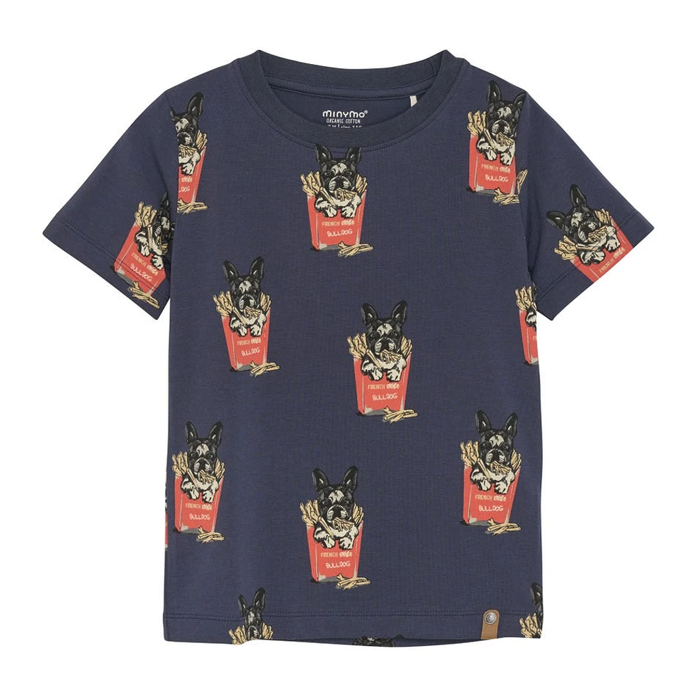 Fries Bulldog T-Shirt 3-8y