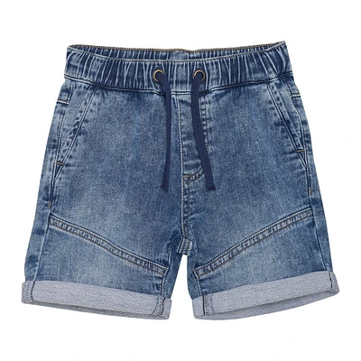 Denim Sweat Shorts 2-12y