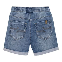 Denim Sweat Shorts 2-12y