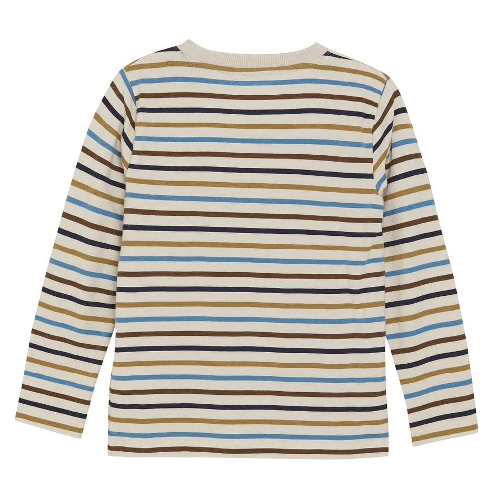 Striped T-shirt 3-8y