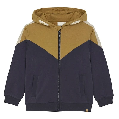 Colorblock Zip Hoodie 3-8y