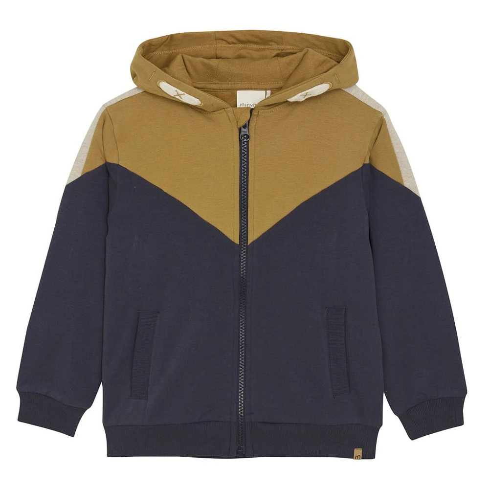 Kangourou Zip Colorblock 3-8ans