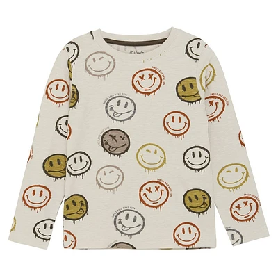 Smile Long Sleeves Tshirt 2-12Y