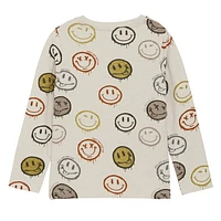 Smile Long Sleeves Tshirt 2-12Y