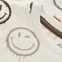 Smile Long Sleeves Tshirt 2-12Y