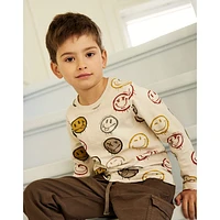 Smile Long Sleeves Tshirt 2-12Y