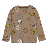 Smile Long Sleeves T-Shirt 2-8Y