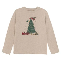 Festive Tree T-shirt 3-8y