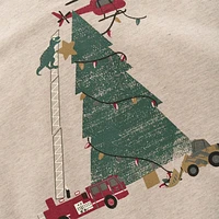 Festive Tree T-shirt 3-8y