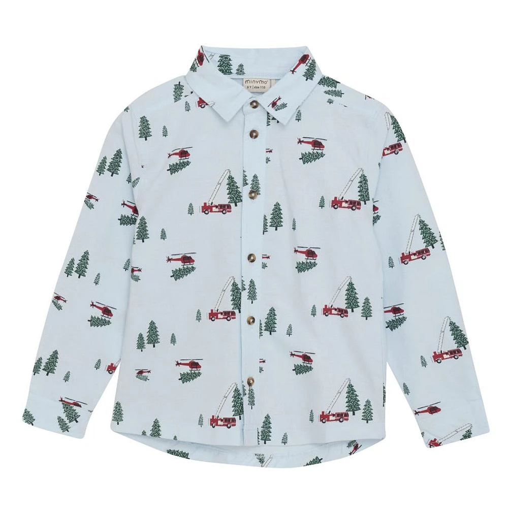 Chemise Imprimée Festif 3-8ans