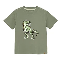 Sparkle Dino T-shirt 3-8y