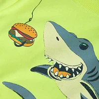 Shark T-shirt 3-8y