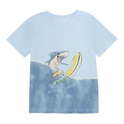 Surf Shark T-shirt 3-8y