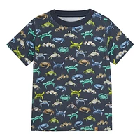 Crab Print T-shirt 3-8y