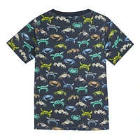 Crab Print T-shirt 3-8y