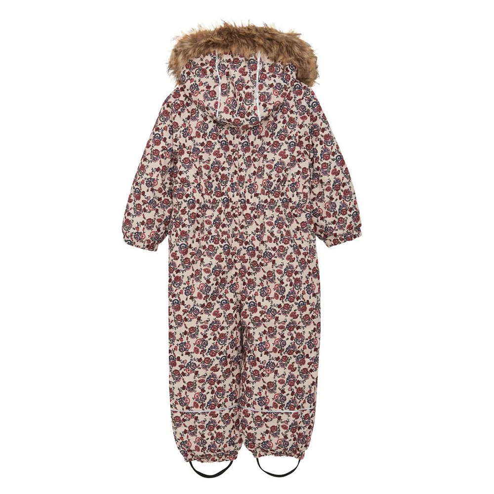 Flower AOP Snowsuit 3-10y