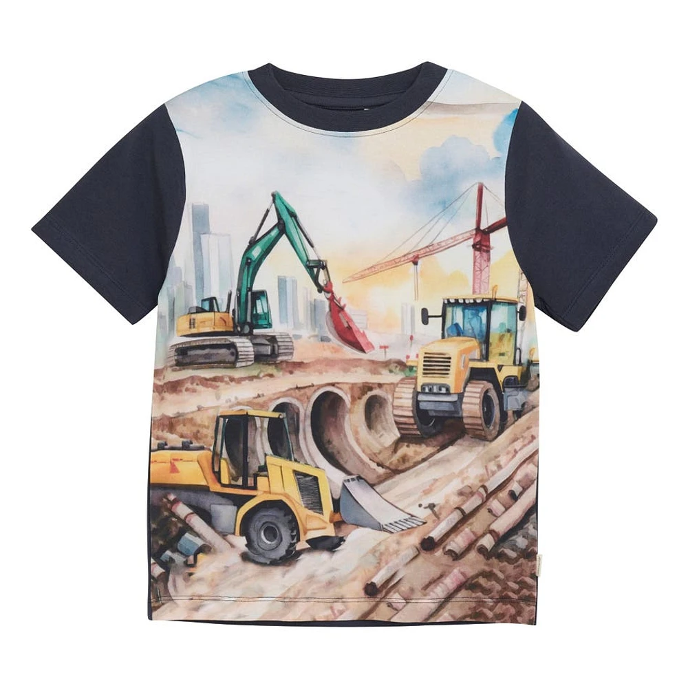 Construction T-shirt 3-8y