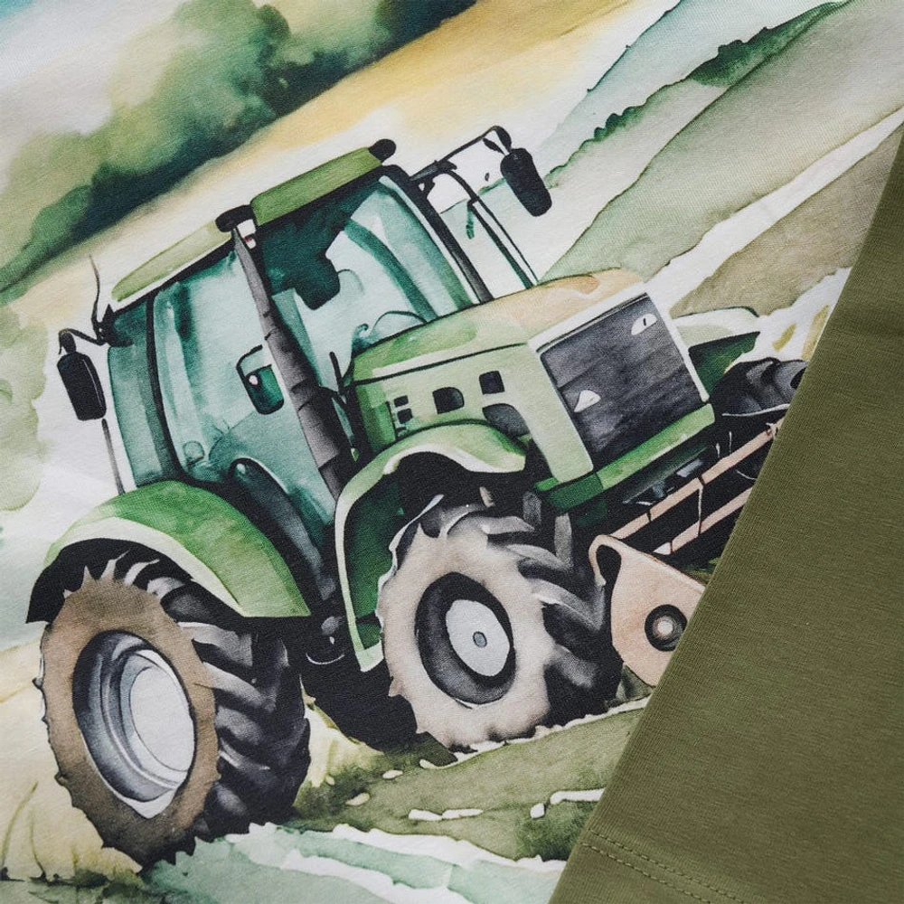 T-Shirt Manches Longues Tracteur 2-6ans