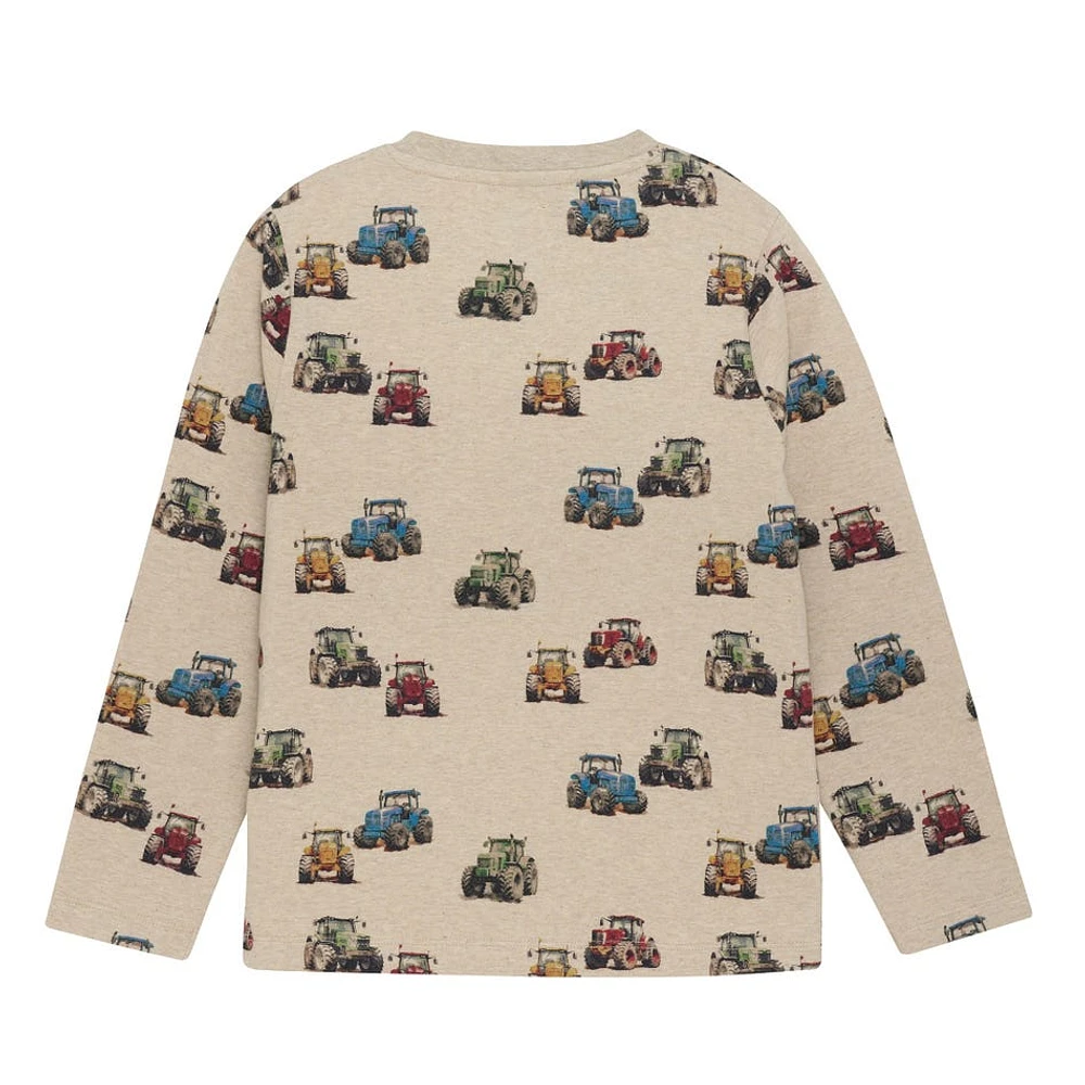 Tractor Aop T-Shirt 12-18M