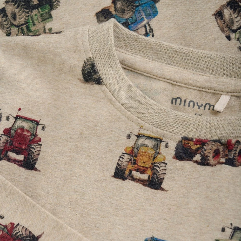 Tractor Aop T-Shirt 12-18M