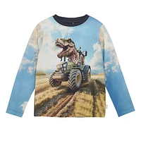 Tractor Dino T-shirt 3-8y