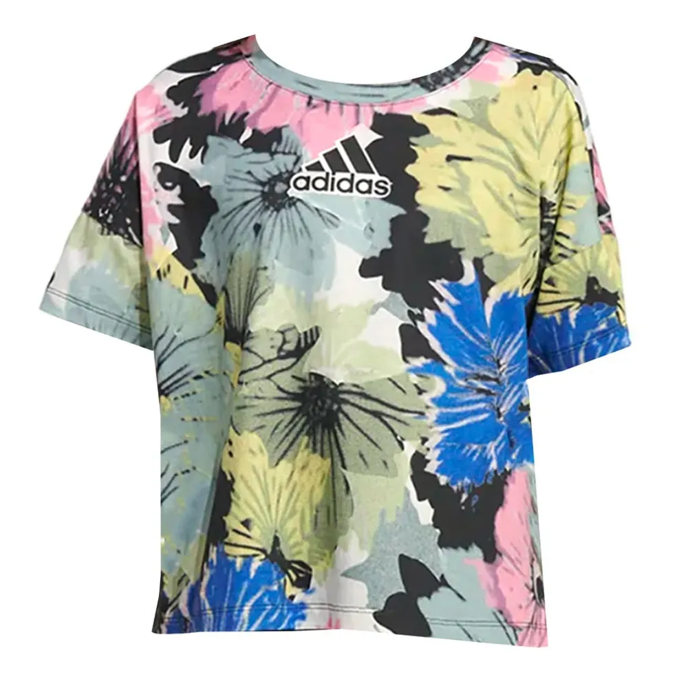 AOP Floral Logo T-shirt 7-14y